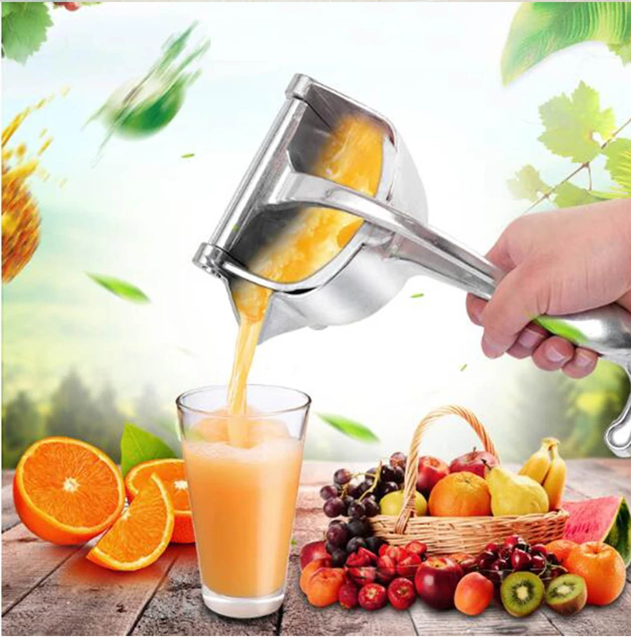 Acheter Presse-agrumes électrique portatif mains libres pour jus d'orange,  citron, pomme, tomate