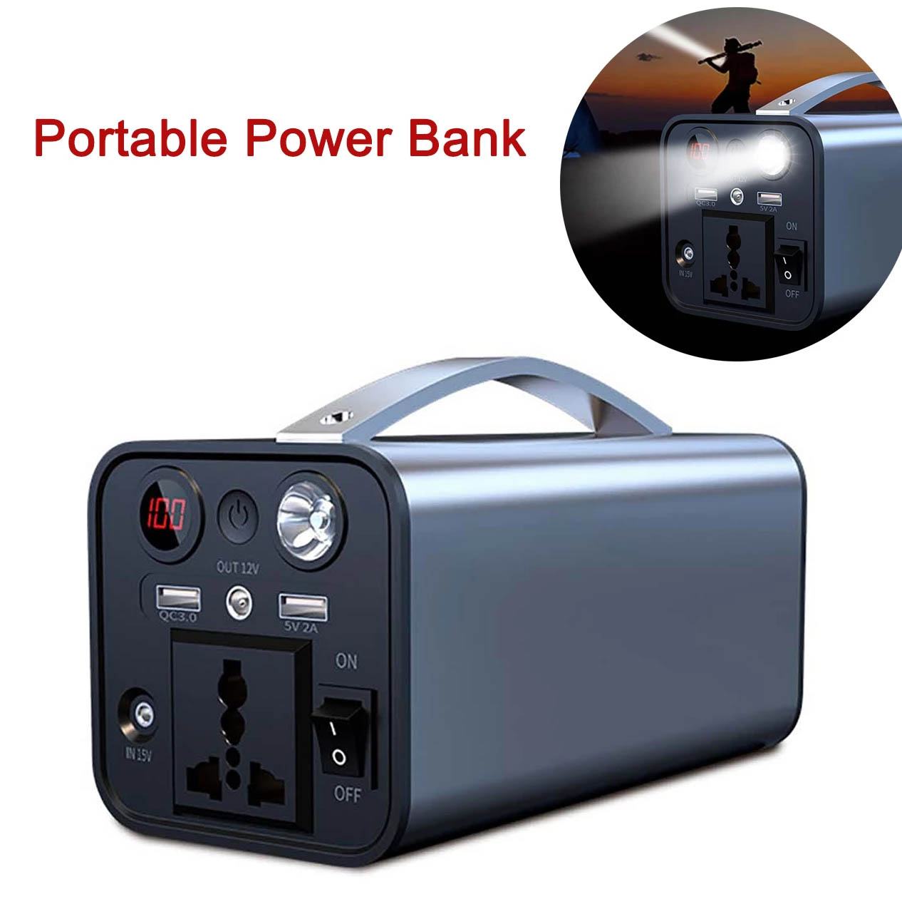 Batterie portable okd-180 Générateur d'urgence Portable 220V