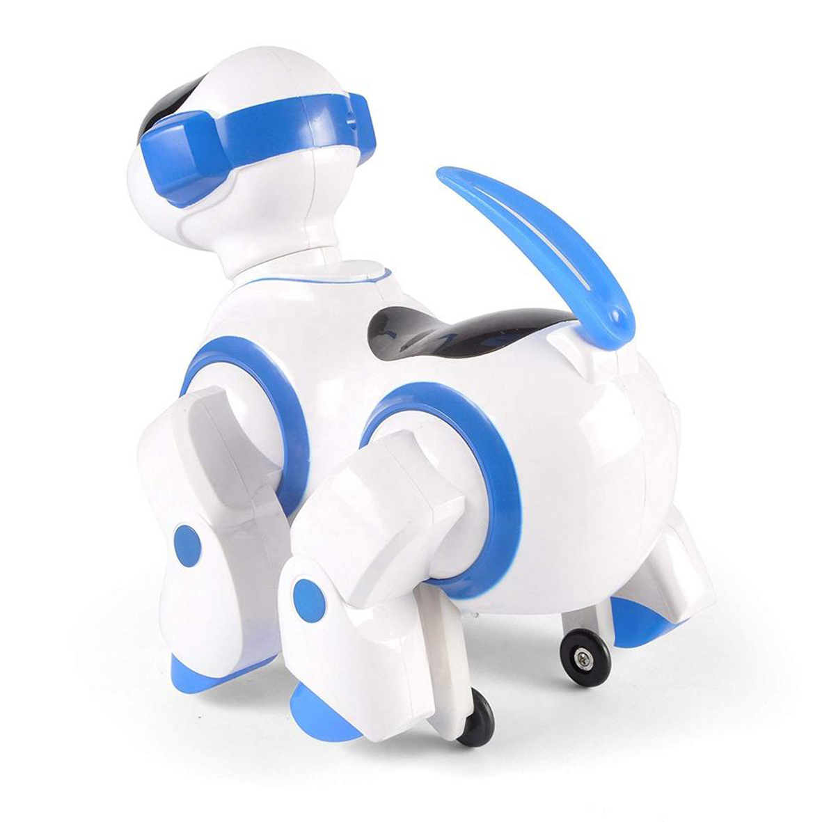 Garosa Robot de danse musicale chien jouet de chiot interactif en plastique  jouet de chien de chant intelligent pour bébé enfant, chien robot, chien de  danse 