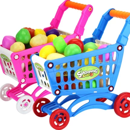 Mini jouet de maison de jeu pour enfant, 16 pièces, Simulation de fruits, voiture, cadeau de noël