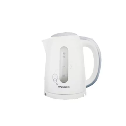 Nasco Bouilloire Elect 1.7Lt 2200W Plast/Boil Dry Protection/8/Ct – B_KEC-1797 – Blanc