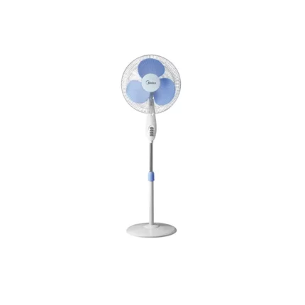 VENTILATEUR MIDEA BLANC/ 16″/ 3HELICES BLEU/ 50W