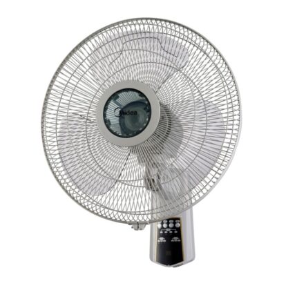 VENTILATEUR MIDEA/ MURAL/ 3 HELICES/ 3 VITESSES/ BLANC/ TELECOMMANDE/ AFFICHAGE LED