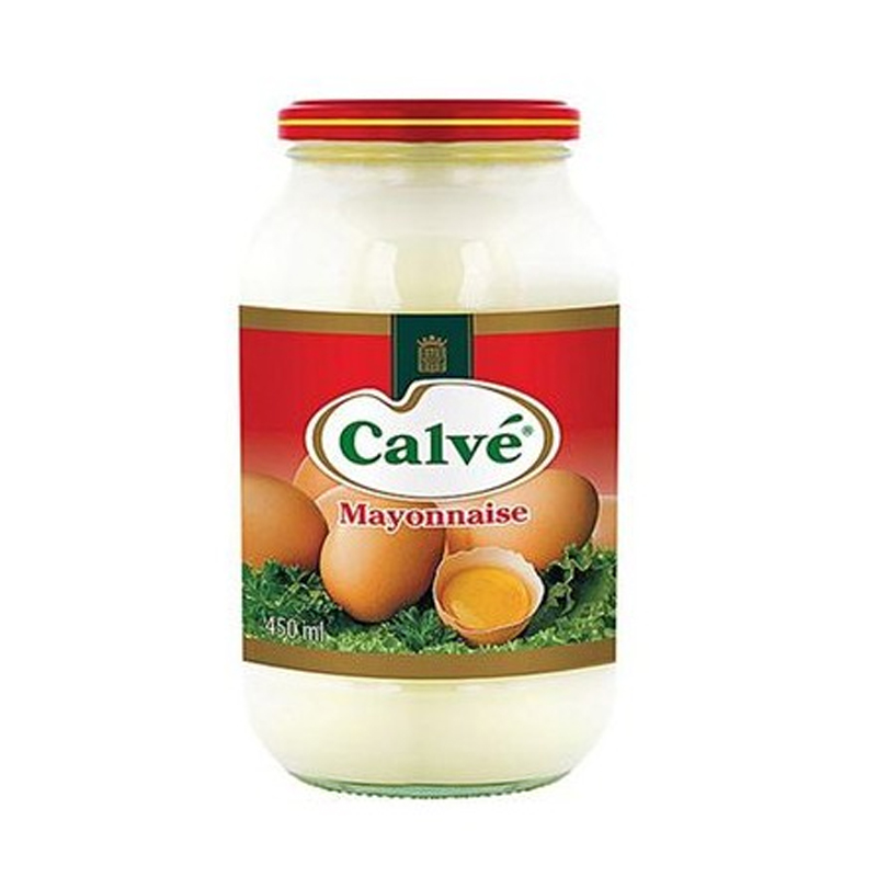 ARTICLES DE SUPERMARCHÉ 9 Calvé Boite De Mayonnaise - 450Ml - Blanc – Image 1