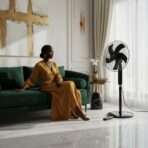 Ventilateur EJEFF Télécommandé Silencieux - 18'' –  70 W - Noir – Image 16