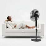 Ventilateur EJEFF Télécommandé Silencieux - 18'' –  70 W - Noir – Image 22