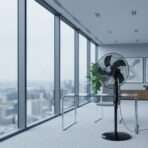 Ventilateur EJEFF Télécommandé Silencieux - 18'' –  70 W - Noir