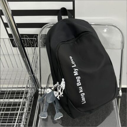 Sac à dos de grande capacité pour adultes 15 pouces - Noir