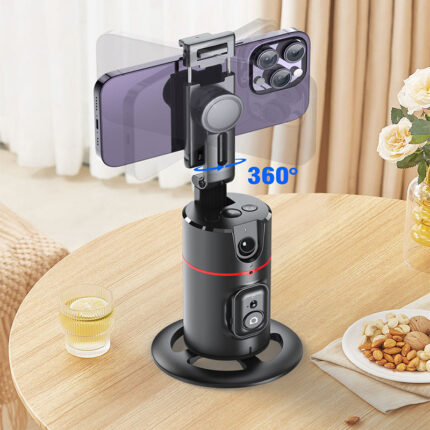 Trépied Selfie avec Suivi Automatique 360° - Modèle Q02