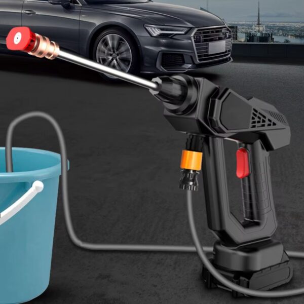 🔋 Nettoyeur Haute Pression Sans Fil 21V – Double Batterie + Accessoires – Offre Spéciale !