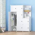 Armoire cube de rangement modulaire et pliable en plastique MP 28-51 – Image 8