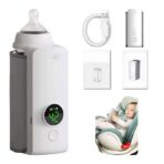 Chauffe-biberon Portable Sans Fil - Chauffage Rapide, Batterie 6000mAh, Maintien Chaud 48h, Affichage Température
