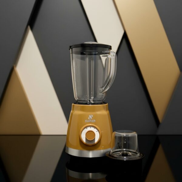 Blender Mixeur 2 en 1 SUPER avec Moulin à Épices - 1.8L