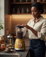 Blender Mixeur 2 en 1 SUPER avec Moulin à Épices - 1.8L – Image 5