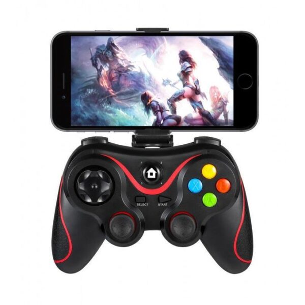 Manette de Jeu Mobile Bluetooth Pro avec Support pour Smartphone Android/iOS