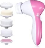 Brosse Nettoyante Électrique pour Visage 5 en 1 - Kit de Soin et Massage Exfoliant – Image 5