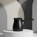 Cafetière Turque Électrique Haley - Design Diamant Noir