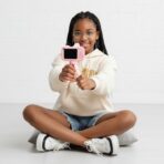 Appareil Photo Numérique KidSnap Cam pour Enfants avec Trépied - Rose – Image 5