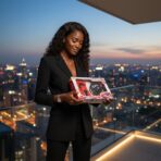 Voiture de Sport Télécommandée Rouge avec Volant - Échelle 1:24 – Image 7