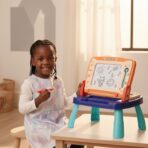 Tableau de Dessin Magnétique et Orgue Électronique 2-en-1 pour Enfants – Image 4