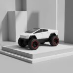 Voiture Télécommandée Monster Truck Style Cybertruck - L'Aventure Tout-Terrain – Image 6