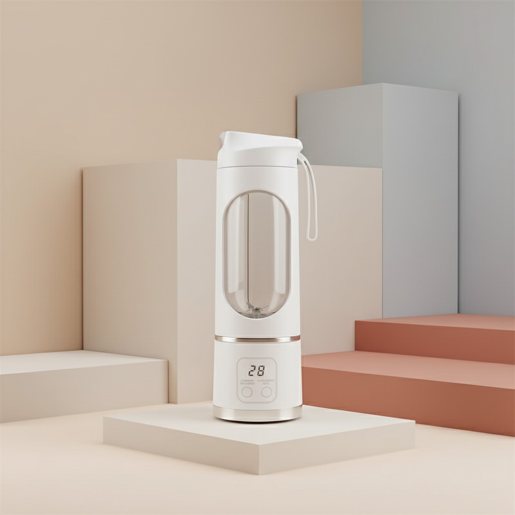 L'Art_de_la_Simplicité_1x1 Blender Portable Rechargeable avec Écran Digital - Mixeur Nomade pour Smoothies – Image 1