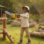 Tronçonneuse Jouet pour Enfants - Le Petit Bricoleur Pro – Image 5