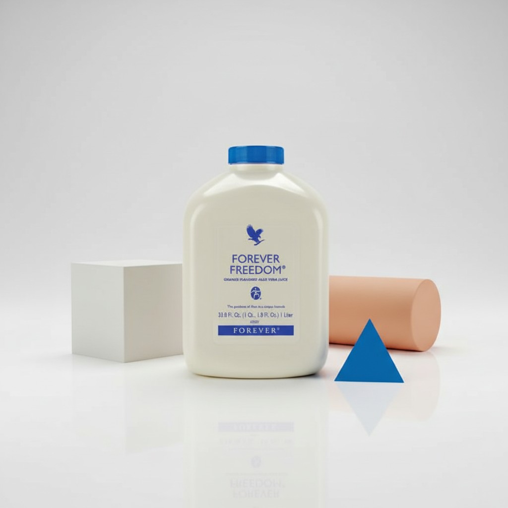 L'Élégance_de_la_Pureté_1x1 Forever Freedom - Boisson à l'Aloe Vera Goût Orange pour la Liberté de Mouvement – Image 1