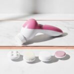 Brosse Nettoyante Électrique pour Visage 5 en 1 - Kit de Soin et Massage Exfoliant – Image 4