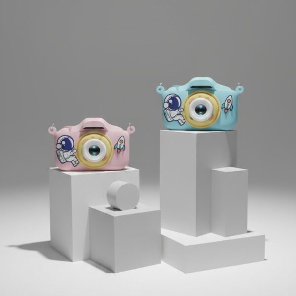 Caméra Spatiale pour Enfant - Appareil Photo Jouet Thème Astronaute