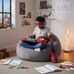 Super Kit Musical 3-en-1 pour Enfant : Clavier, Guitare et Micro – Image 4