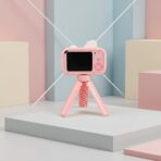 Appareil Photo Numérique KidSnap Cam pour Enfants avec Trépied - Rose – Image 4