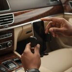 Support Téléphone Voiture KOUVOLSEN CH221 - Rotatif à 360° avec Ventouse Puissante – Image 4