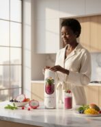 Blender Portable Rechargeable avec Écran Digital - Mixeur Nomade pour Smoothies – Image 2