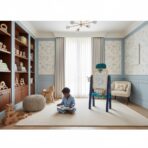 Chevalet d'Art et de Jeu 3-en-1 pour Enfant - Tableau Double Face, Panier de Basket & Jeu d'Anneaux – Image 5