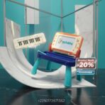 Tableau de Dessin Magnétique et Orgue Électronique 2-en-1 pour Enfants – Image 11