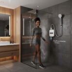 Chauffe-Eau Électrique Instantané avec Douchette - Eau Chaude en 3 Secondes – Image 3