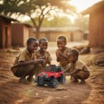 Voiture Télécommandée Tout-Terrain 4x4 Rouge - L'Aventure au Bout des Doigts – Image 4