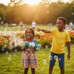 Pistolet à Bulles Géant Électrique - Style Bazooka pour Fêtes et Événements