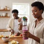 Défroisseur Vapeur Portable Intelligent 'Vision' - Soin Digital pour Tissus – Image 4