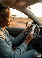 Support Téléphone Voiture KOUVOLSEN CH221 - Rotatif à 360° avec Ventouse Puissante – Image 7