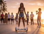 Hoverboard Électrique Apex Glide - Style Graffiti Urbain – Image 4