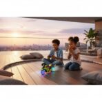 Moto Télécommandée Stunt XBAOTEC 360° avec Lumières LED - Jouet RC pour Enfants – Image 4