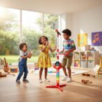 Microphone sur Pied Musical et Lumineux pour Enfant My Music World – Image 4