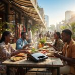 Appareil à Sandwich et Croque-Monsieur LSMO - 750W - Noir – Image 6