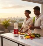 Blender Nutrition Mixer GOURMETmaxx - Kit Complet 9 Pièces Rouge pour Smoothies & Jus – Image 3