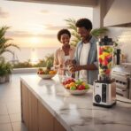 Blender Professionnel RAF en Inox - Moteur Puissant pour Smoothies, Soupes et Glace Pilée – Image 6