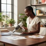 Aspirateur à Main Sans Fil Portable - Rechargeable USB pour Voiture et Maison – Image 4