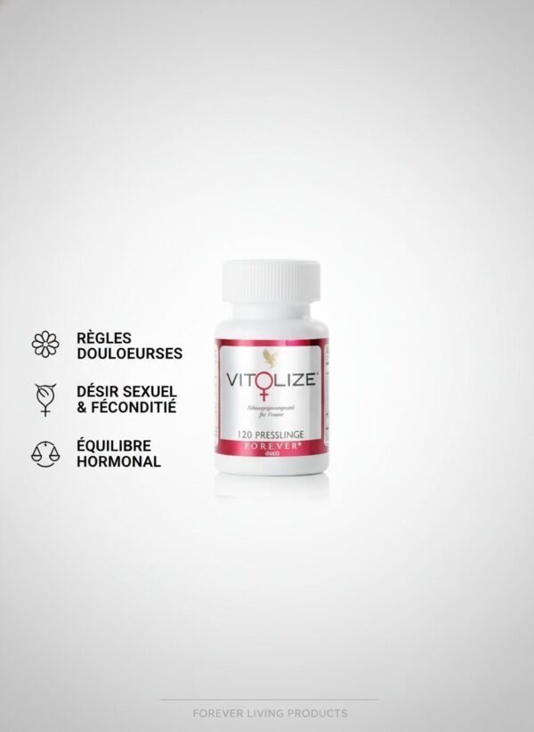 Vitolize Women Forever | Complément pour l'Équilibre et la Vitalité Féminine