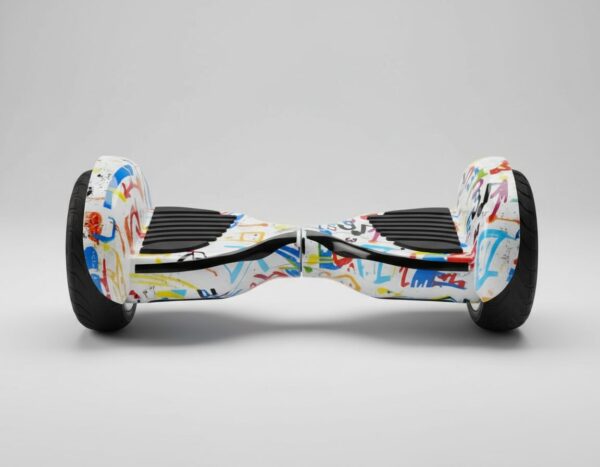 Hoverboard Électrique Apex Glide - Style Graffiti Urbain